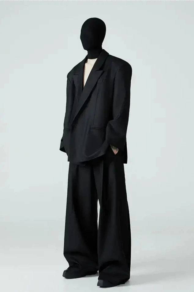 Graveflow Pleated Trousers | Streetwear