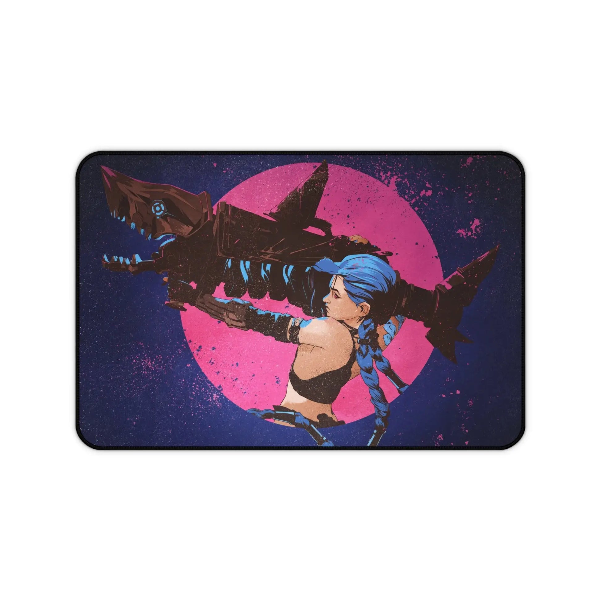Gunpowder Smile Desk Mat | 12’’ × 18’’ | Accessories