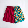 Two-toned swim trunks from Ippo Summer Gym, perfect summer gym shorts for quick drying