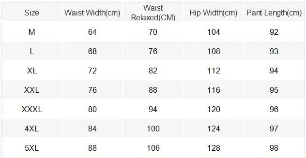 Clothing size chart for Timeless Chinese Style Jacket inspired by Tang Dynasty fashion