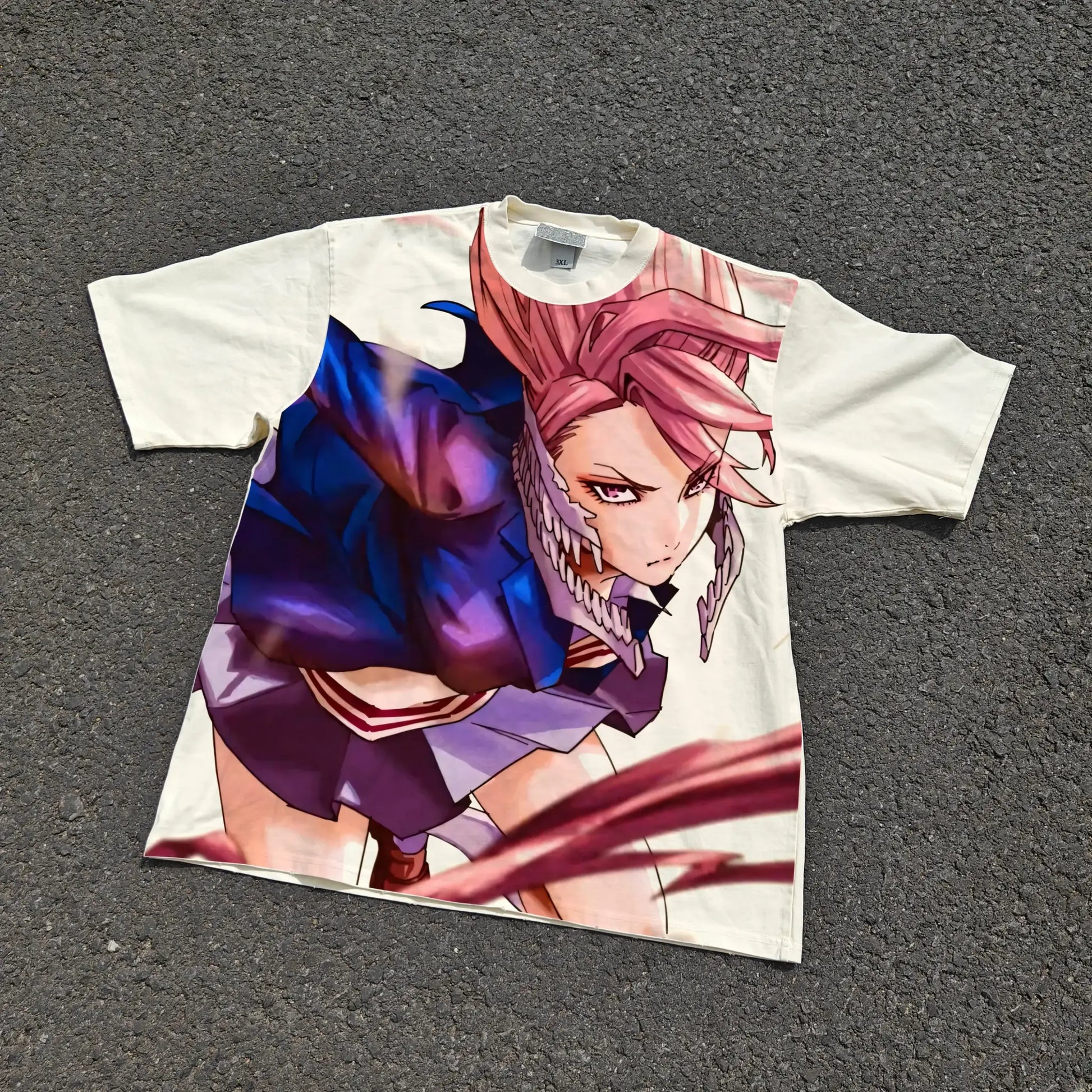 Aira Shiratori Pulse Dandadan Graphic Tee | 330g 2 / Xxl | Streetwear