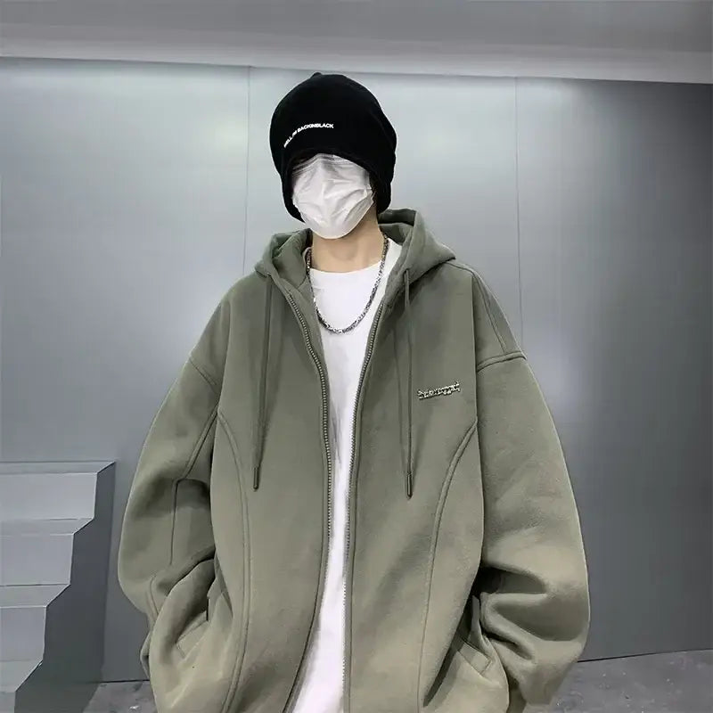 Shadowlined Hoodie – Fleece-lined Anime Streetwear Cut