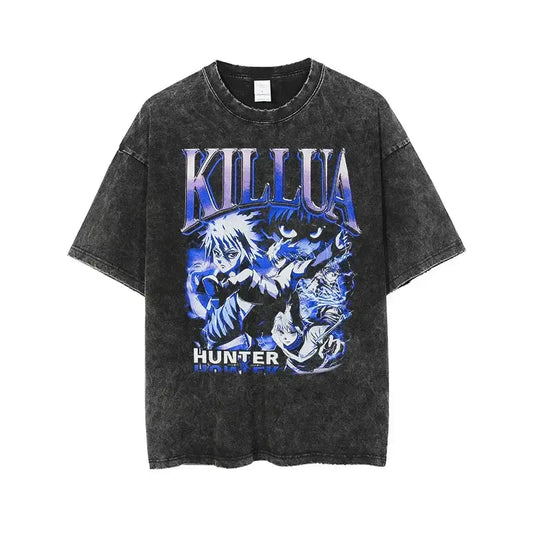 Killua Thunder Aura / m | T-shirt | Anime Streetwear