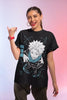 Black Inumaki Toge Jujutsu Kaisen graphic tee for stylish summer anime fashion