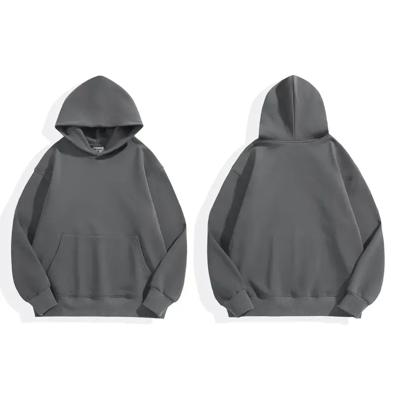 Iron Will Hoodie – Heavyweight Velvet Streetwear - hoodie