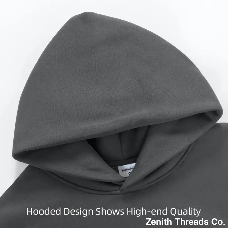 Iron Will Hoodie – Heavyweight Velvet Streetwear - hoodie