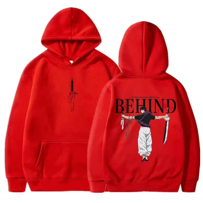 Jujutsu Kaisen Anime Hoodies - Red / XS - hoodie