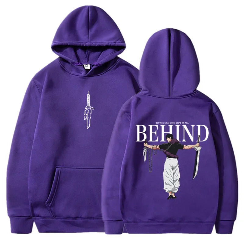 Jujutsu Kaisen Anime Hoodies - Purple / XS - hoodie