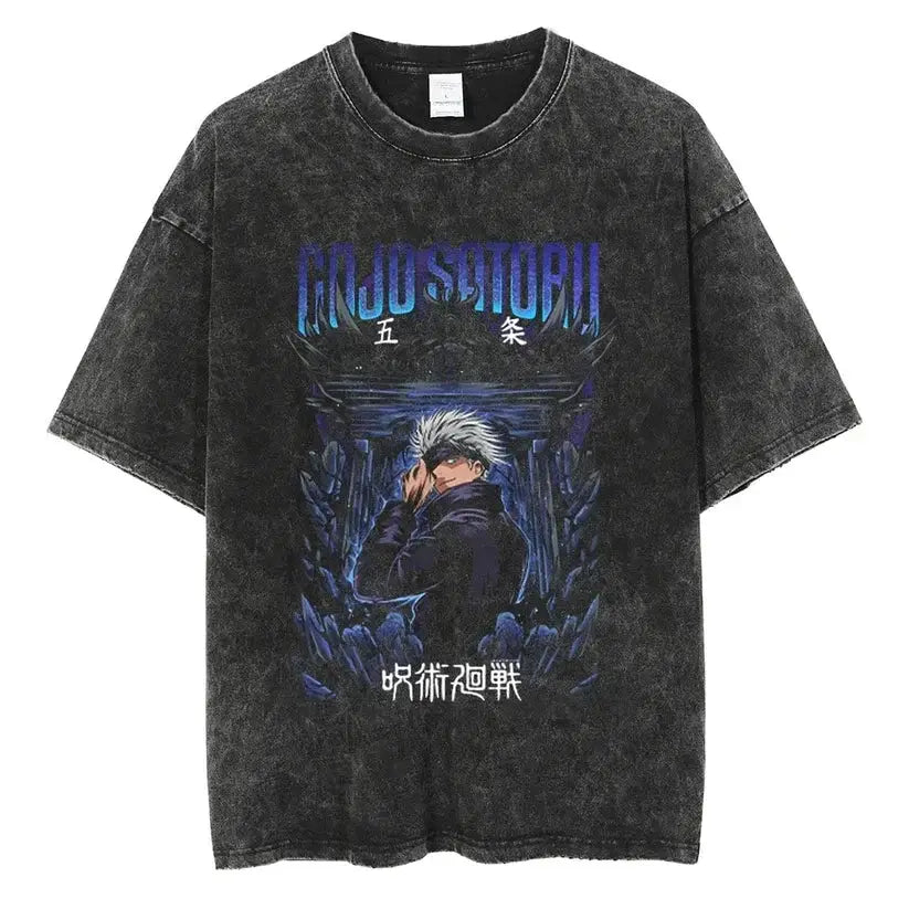 Jujutsu Kaisen Tee | Gojo Sukuna & More – Cursed Graphic Series T-shirt by Free Shipping
