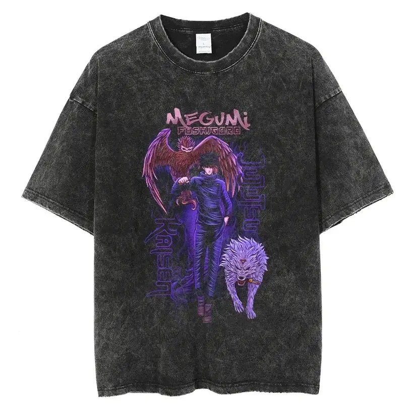 Jujutsu Kaisen Tee | Gojo Sukuna & More – Cursed Graphic Series T-shirt by Free Shipping
