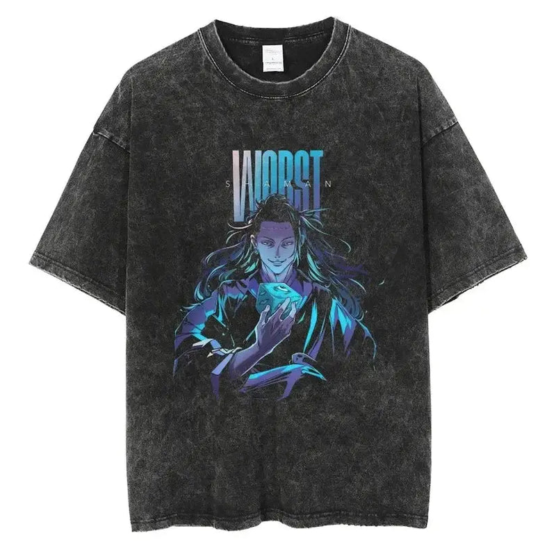 Jujutsu Kaisen Tee | Gojo Sukuna & More – Cursed Graphic Series T-shirt by Free Shipping