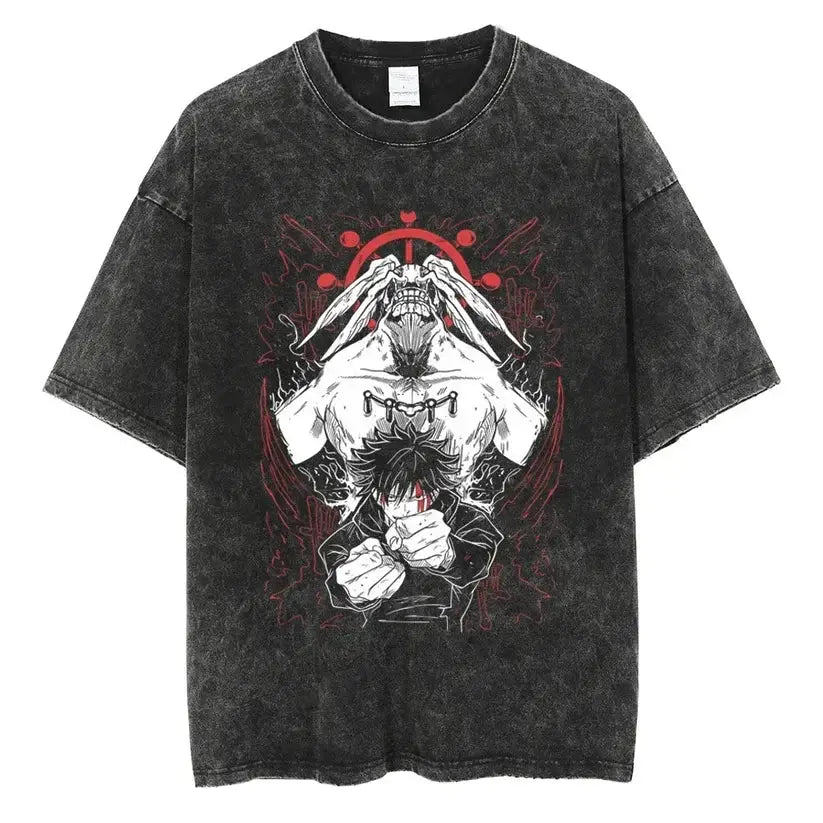 Jujutsu Kaisen Tee | Gojo Sukuna & More – Cursed Graphic Series T-shirt by Free Shipping