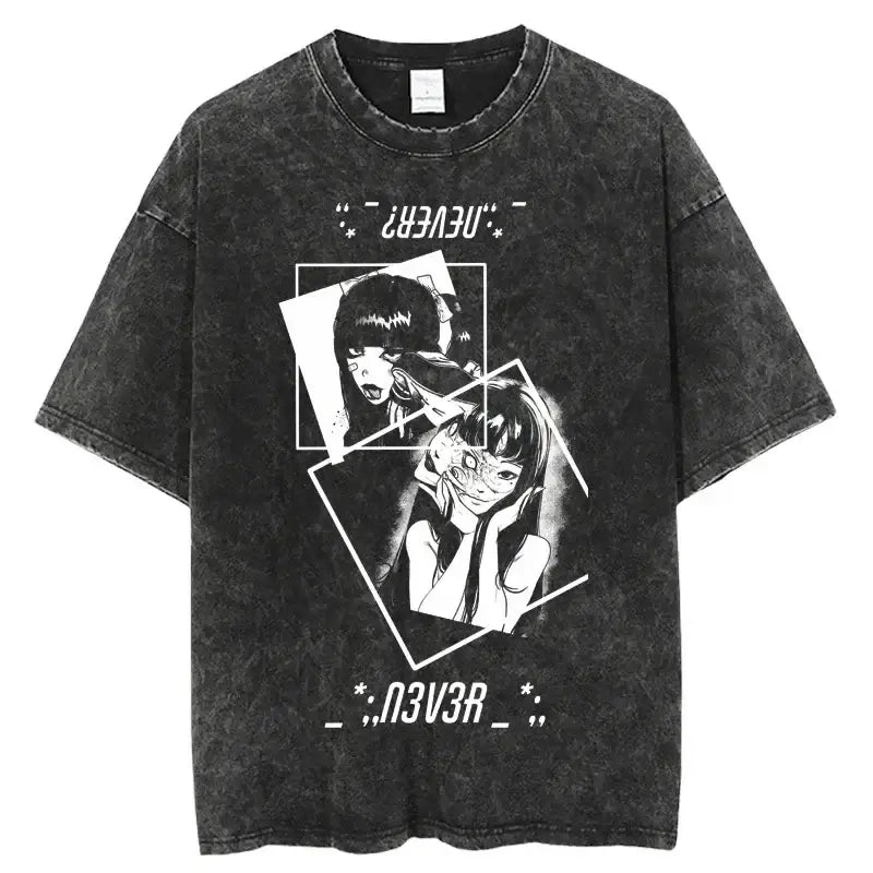 Anime Graphic Tee - Zenith Threads Co. T-shirt by Free Shipping