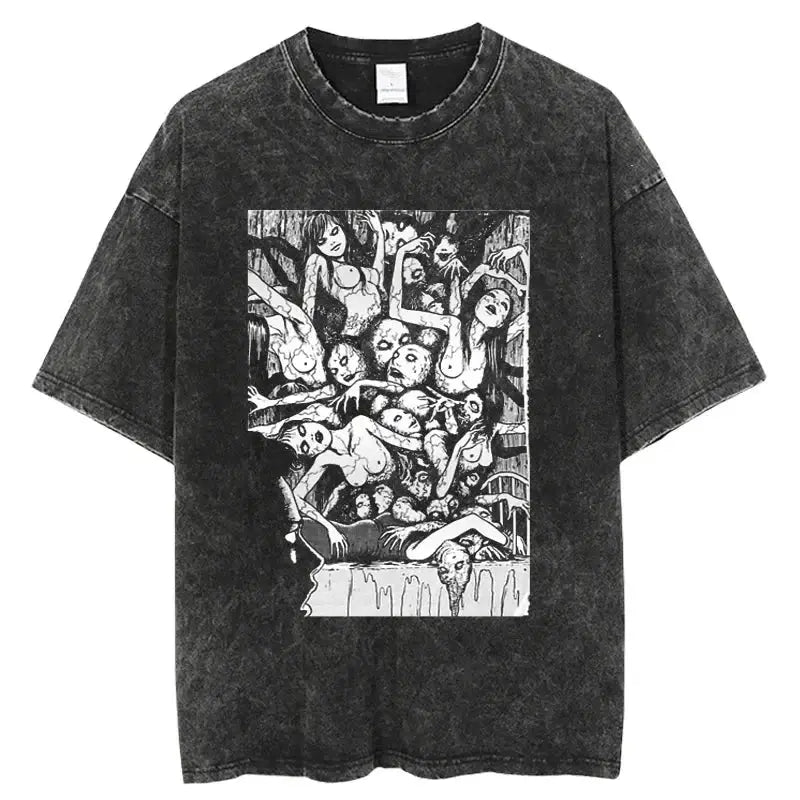 Anime Graphic Tee - Zenith Threads Co. T-shirt by Free Shipping