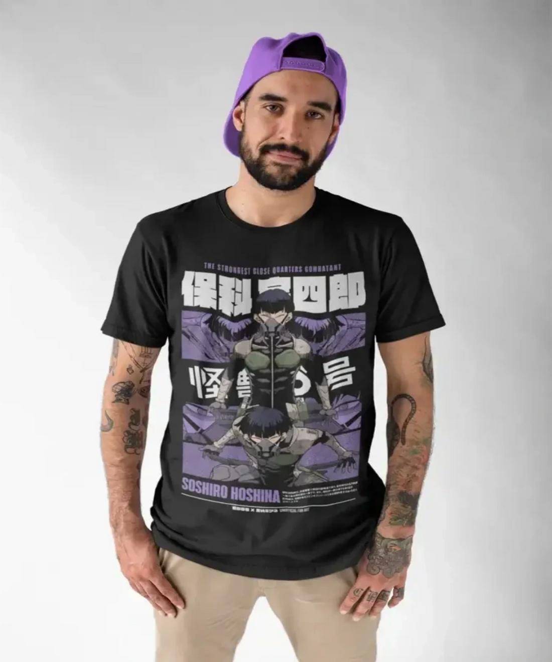 Mina Shiro Kaiju No. 8 Tee | Black / s | Streetwear