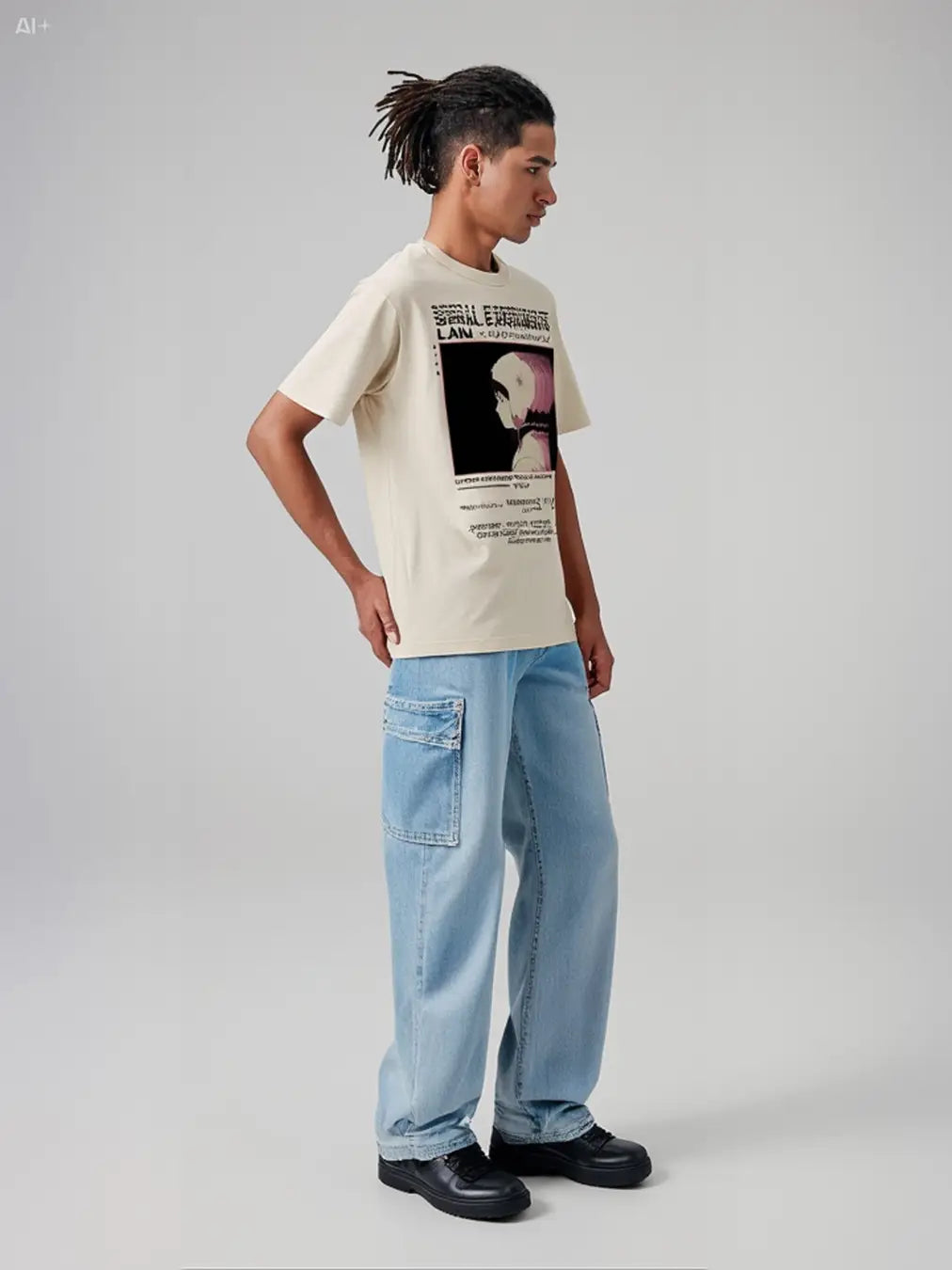 Layer_00: Awake Tee | Anime Streetwear & Gothic Apparel | Zenith Threads Co.