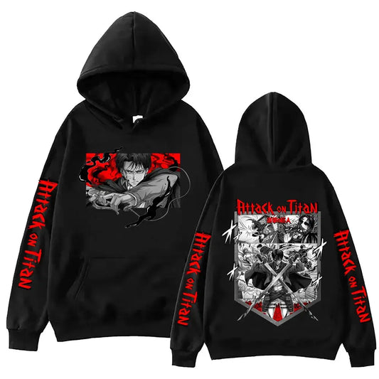 Midnight Assault / 4xl | Hoodie | Anime Streetwear & Dark Fits
