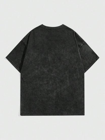 Malevolent Domain Washed Cotton Tee | Jujutsu Kaisen