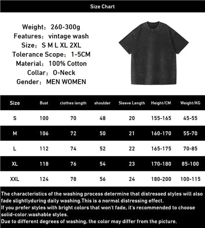 Malevolent Domain Washed Cotton Tee | Jujutsu Kaisen