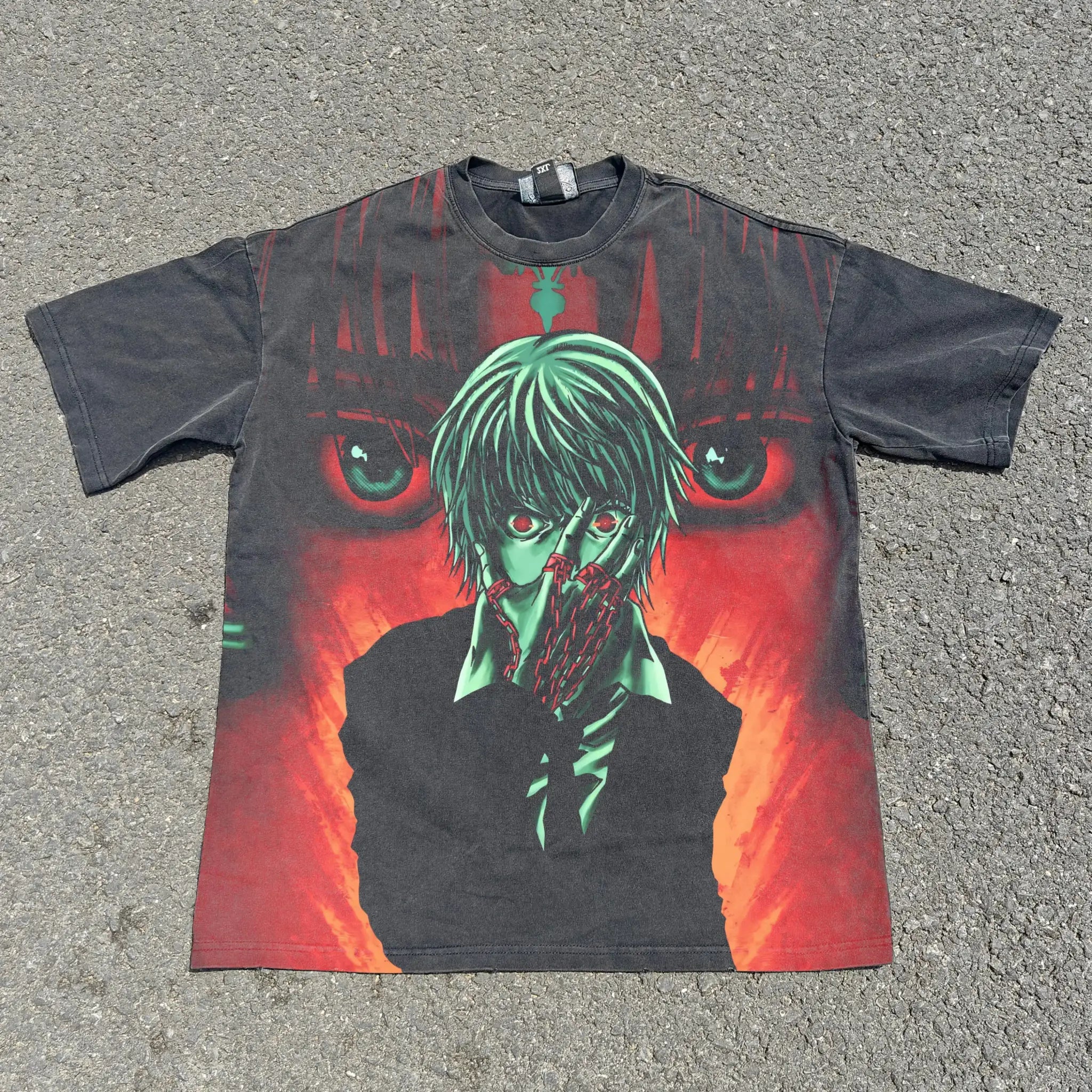 Kurapika Wrath Hunter x Tee | Black / s | Streetwear