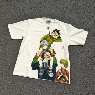 Hunter x Stack Tee | White / s | Anime Streetwear