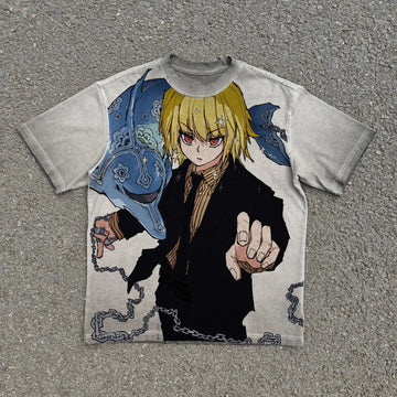 Kurapika Chain Tee – Hunter x | Stonewash / s | Streetwear