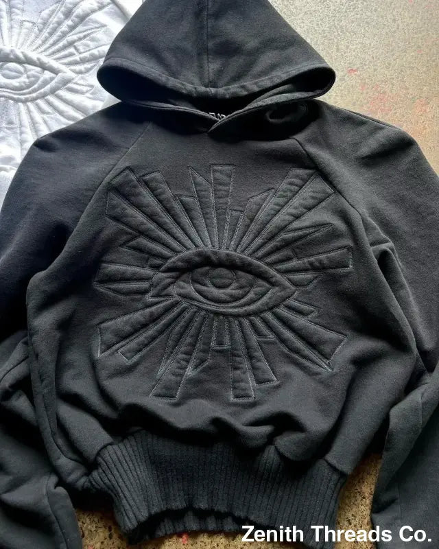 Midnight Sigil Hoodie – Y2K Gothic Streetwear - hoodie