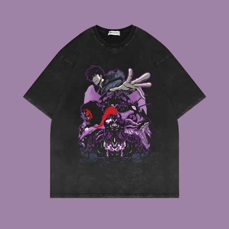 Monarch’s Descent Solo Leveling Tee | Shadow Legion / Xxl | Anime Streetwear