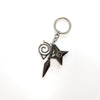 Naruto anime metal keychain, a trendy streetwear fashion accessory for enthusiasts