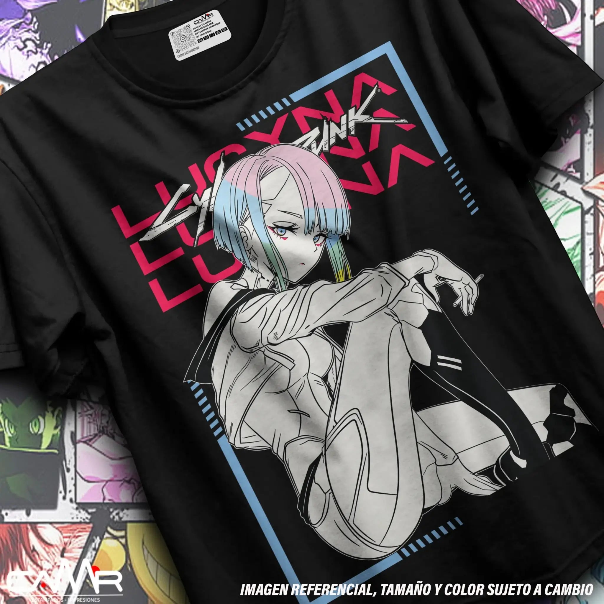 Neural Ghost Cyberpunk Tee | Synth White / s | Anime Streetwear