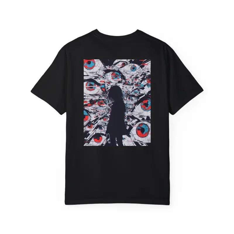 Paranoia: Glitch Eye Storm Graphic Tee - T-Shirt