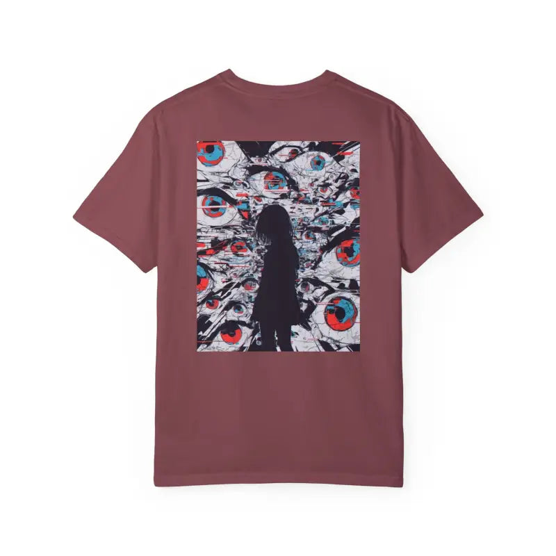 Paranoia: Glitch Eye Storm Graphic Tee - T-Shirt