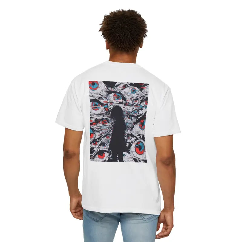 Paranoia: Glitch Eye Storm Graphic Tee - T-Shirt