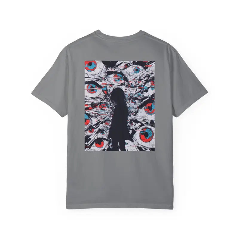 Paranoia: Glitch Eye Storm Graphic Tee - T-Shirt