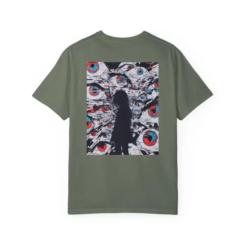 Paranoia: Glitch Eye Storm Graphic Tee - T-Shirt