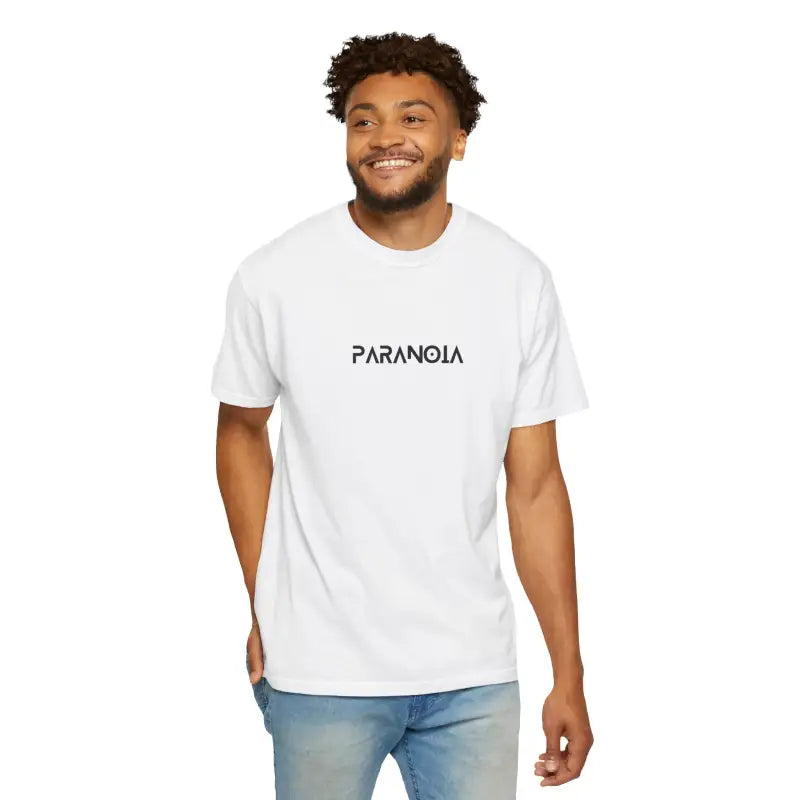 Paranoia: Glitch Eye Storm Graphic Tee - T-Shirt