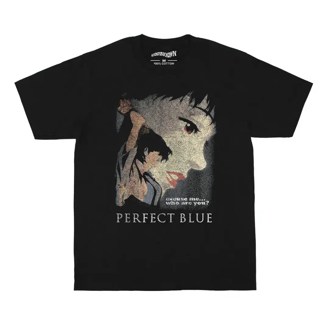 Perfect Blue Anime Tee - Satoshi Kon Psychological Thriller Graphic Shirt | Black / s | Streetwear