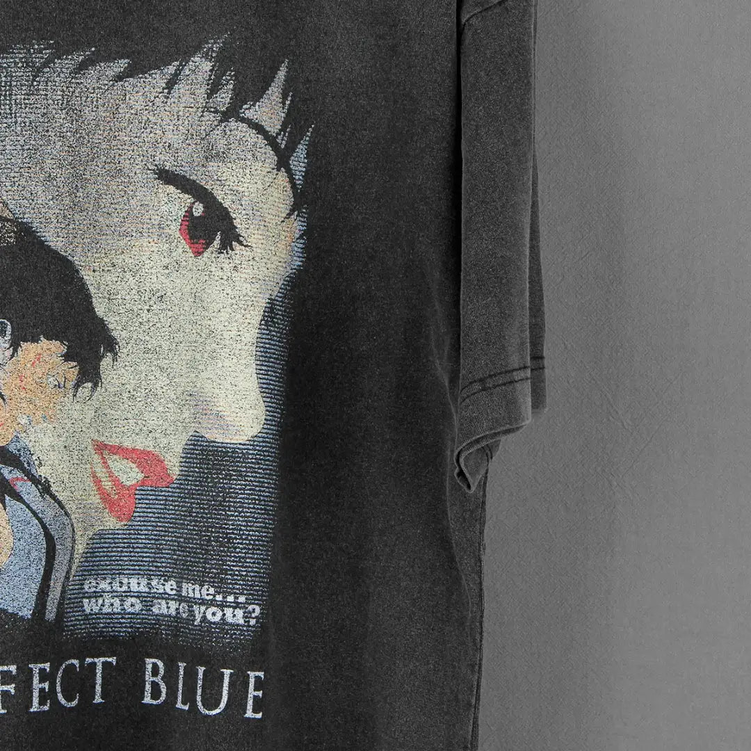 Perfect Blue Anime Tee - Satoshi Kon Psychological Thriller Graphic Shirt | Streetwear