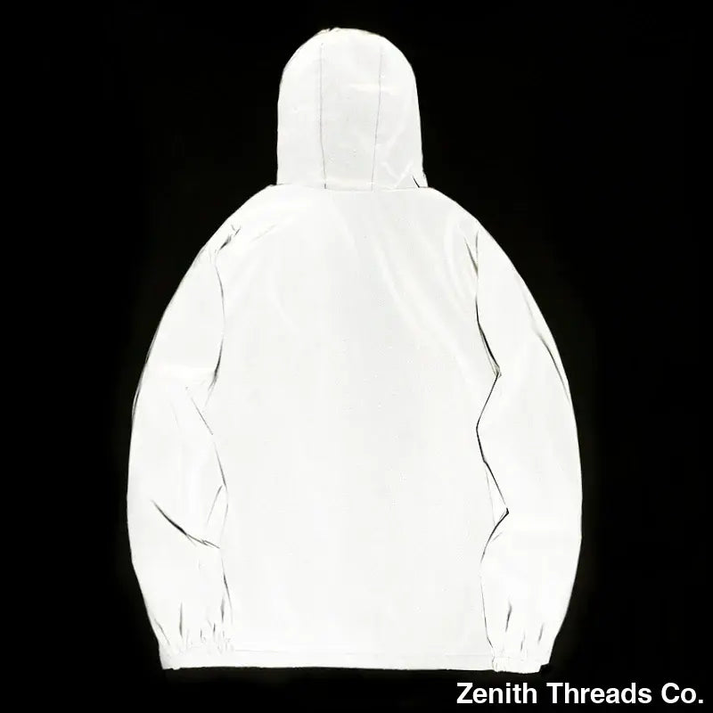 Phantom Flux Windbreaker – Reflective Jacket Hooded Edition - Jacket