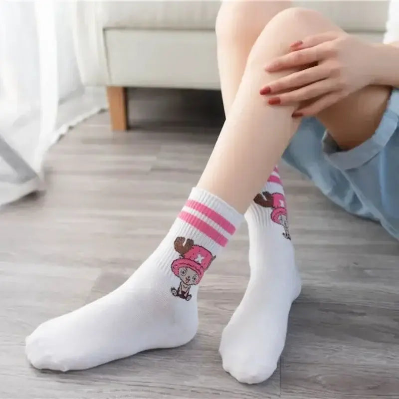 Straw Hat Set / 7 - 12 | Socks | Anime Streetwear & Dark Fits
