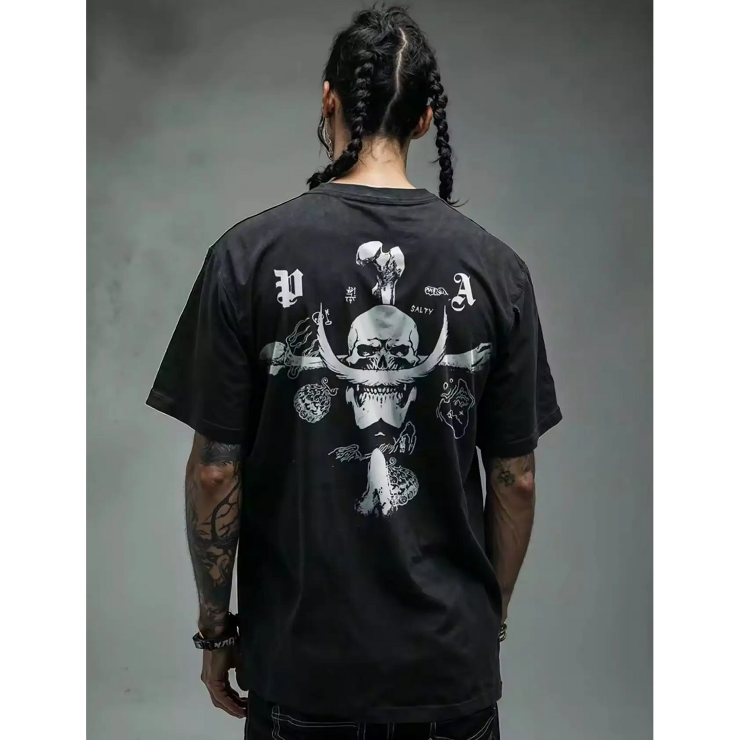 Whitebeard Pirates Graphic Tee | Vintage One Piece Streetwear T-Shirt By Free shipping