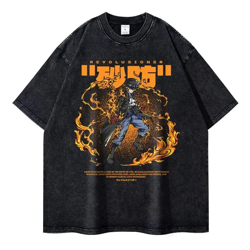 Sabo / Xxl | T-shirt | Anime Streetwear