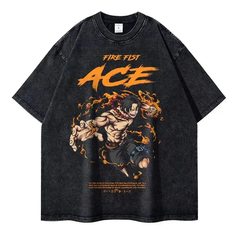 Ace / Xxl | T-shirt | Anime Streetwear