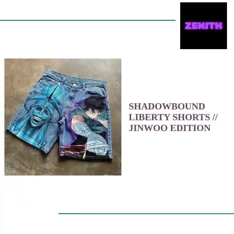 Shadowbound Liberty Shorts // Jinwoo Edition by@Outfy