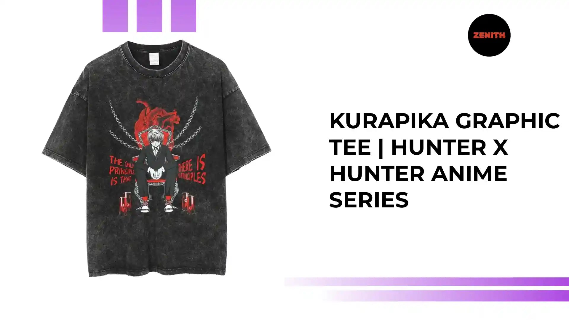 Kurapika Graphic Tee | Hunter x Hunter Anime Series by@Outfy