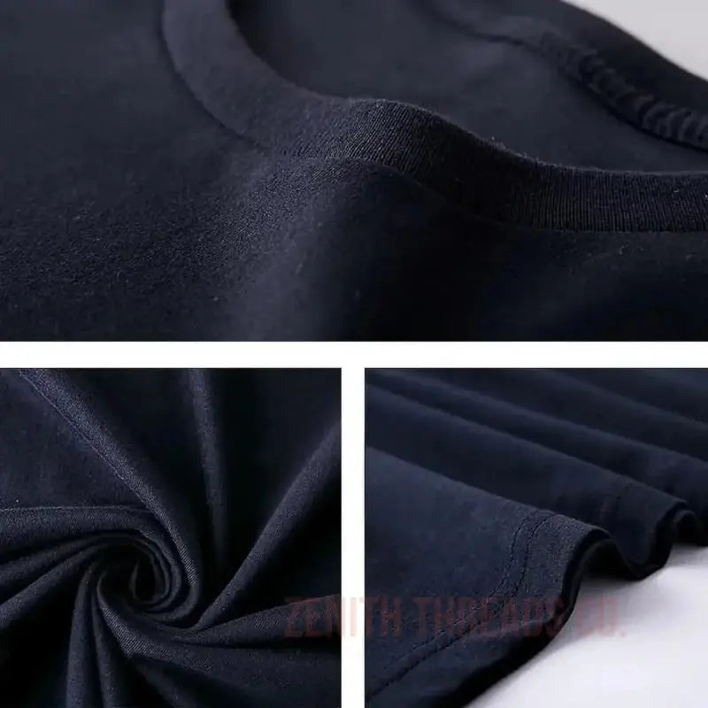 Dark navy blue fabric with a soft, textured surface.