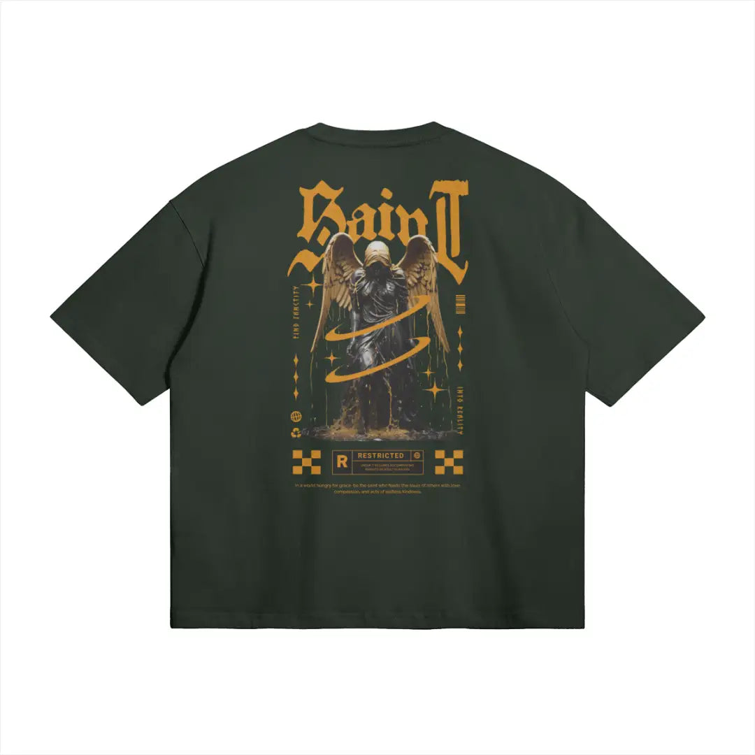 Saint of Burdens Tee | Medium Jungle Green / s | Streetwear