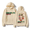 Beige Sakamoto Days hoodie, perfect anime streetwear for ultimate fans of Sakamoto Days