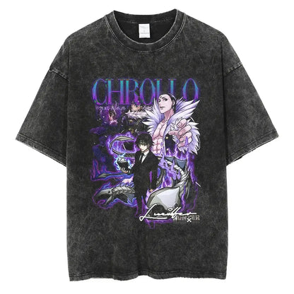 Scarlet Vow Hunter x Tee | Hisoka Card Trick / Xxl | Anime Streetwear
