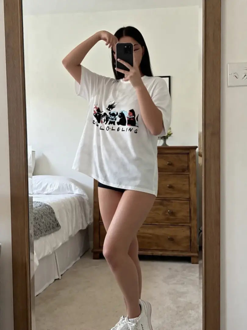 Shadow Monarch Tie‑dye Oversized Tee | Anime Streetwear